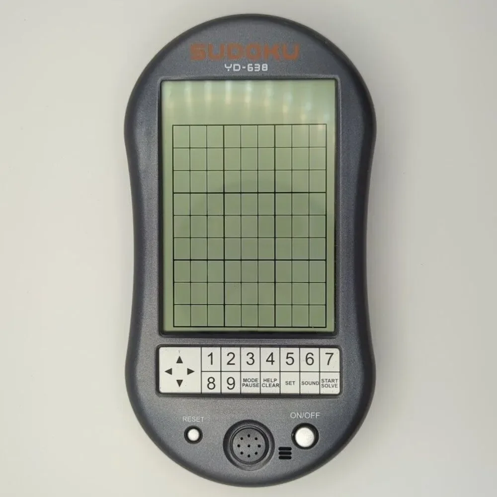 Bits and Pieces SUDOKU Electronic Handheld Game YD-638 - Over 1 Million Puzzles‎